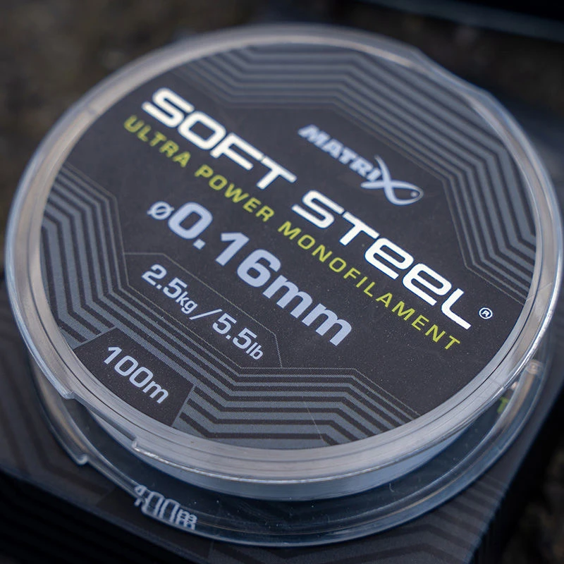 Matrix Soft Steel Ultra Power Monofilament 100m